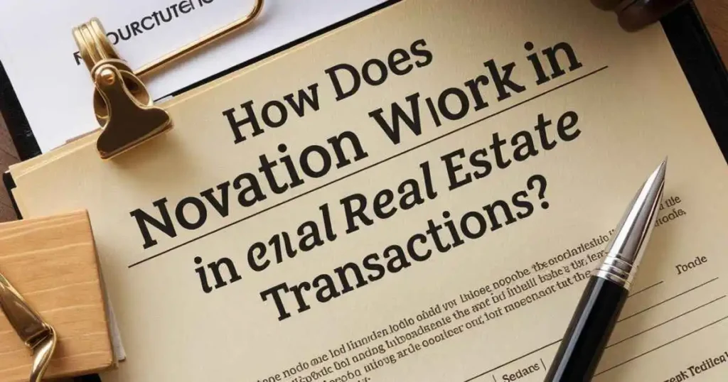 How Does Novation Work in Real Estate Transactions 