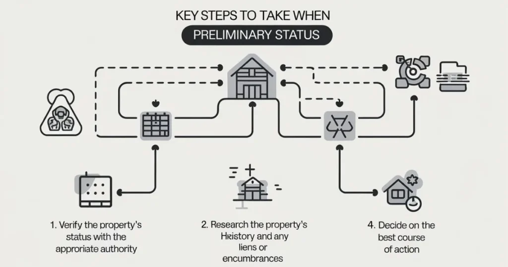 Key Steps to Take When a Property Has Preliminary Status