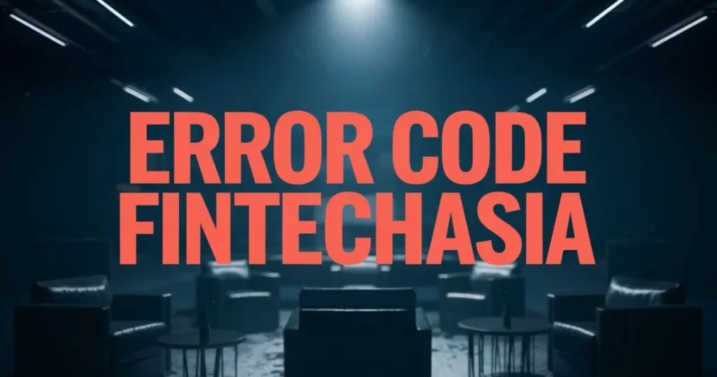 Spotlight on Error Code FintechAsia