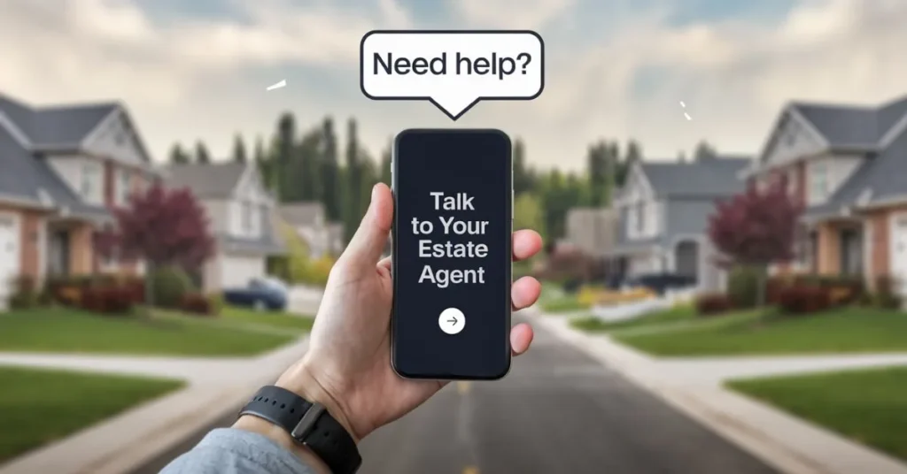 Talk to your real estate agents